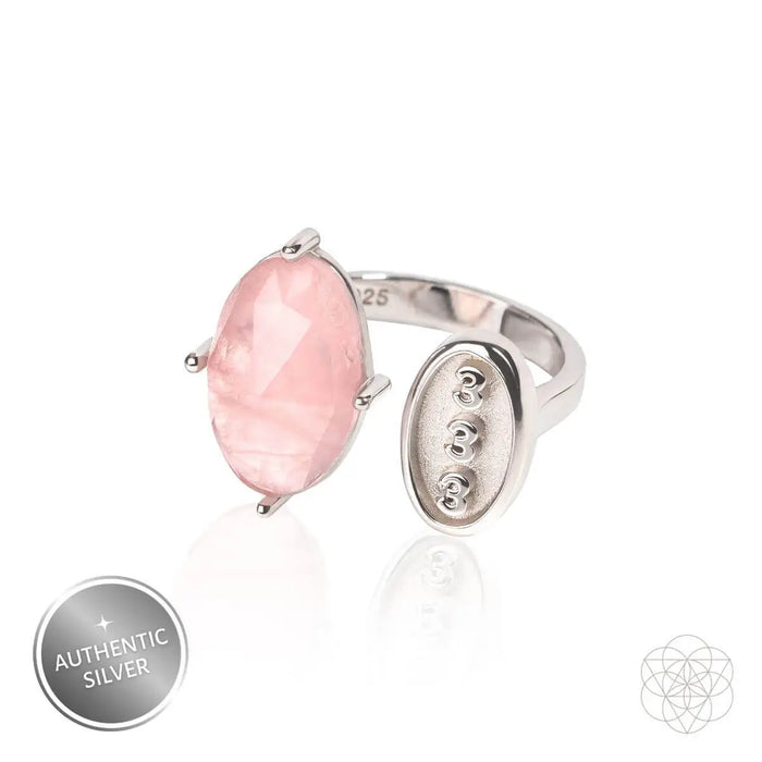 I Am Resilient: 333 Angel Number Silver Ring of Celestial Support by Conscious Items