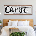 I Can Do All Things Through Christ Who Strengthens Me Faith Sign II by Tailored Canvases