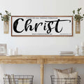 I Can Do All Things Through Christ Who Strengthens Me Faith Sign II by Tailored Canvases
