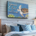 I Can Do All Things Through Christ Who Strengthens Me Faith Sign IV by Tailored Canvases