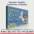 I Can Do All Things Through Christ Who Strengthens Me Faith Sign IV by Tailored Canvases