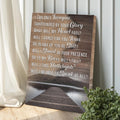I Can Only Imagine By Your Glory What Will My Heart Feel Sign by Tailored Canvases