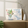 I Can Only Imagine Faith Sign IV by Tailored Canvases