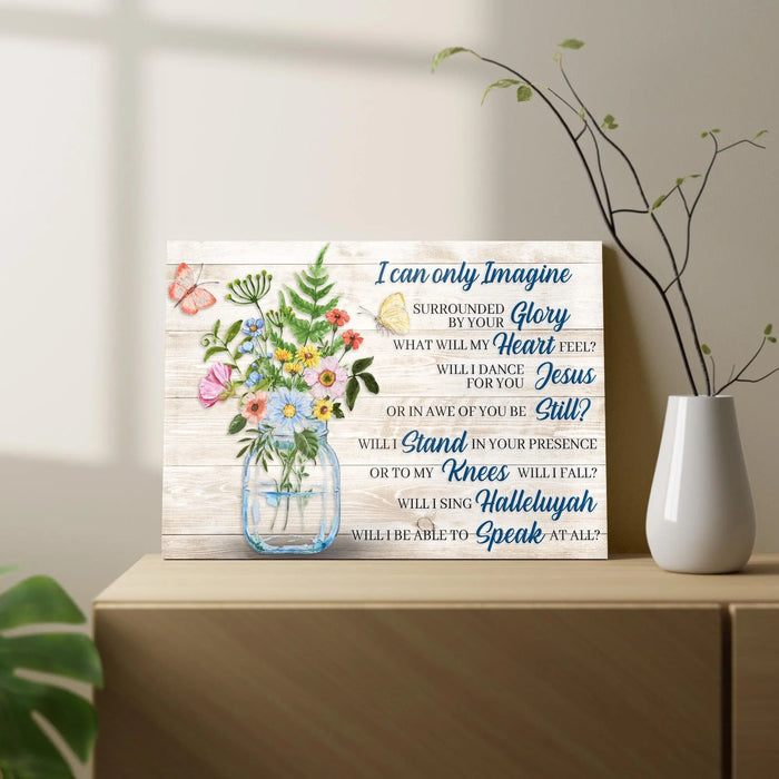 I Can Only Imagine Faith Sign IV by Tailored Canvases