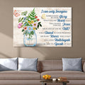I Can Only Imagine Faith Sign IV by Tailored Canvases