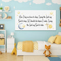 I Lay Me Down To Sleep Faith Sign by Tailored Canvases