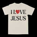 I Love Jesus Graphic Tee by Obsessed with graphic tees