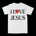I Love Jesus Graphic Tee by Obsessed with graphic tees
