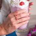 I Love My Life - Heart Awakening Pink Opal Ring by Conscious Items
