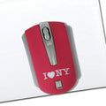 I Love NY Traveling Notebook Mouse by DailySale