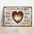 I Still Believe In Amazing Grace Sign V by Tailored Canvases