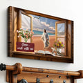I Will Walk By Faith Faith Sign by Tailored Canvases