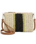 I.N.C. International Concepts Women's Tropical Straw Crossbody Bag by Vanessa Jane