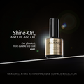 Akzentz Diamond Shine-On (No Cleanse) Gel Top Gloss by The Nail Hub