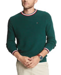 Tommy Hilfiger Mens Geneva Regular-Fit Tipped Ribbed-Knit Sweater by Vanessa Jane