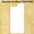 White Spare Aluminum Inserts for Sublimation Cases Compatible with iPhone - All Models by INNOSUB USA