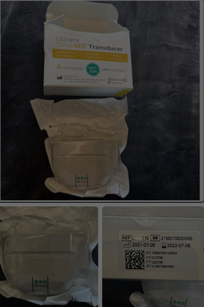 Ulthera Deepsee Transducer DS 7-3.0 Green 2400 Lines - Never used by Price Is Right Miami