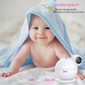 iBaby M8 2K Smart Baby Monitor, 355° Pan 110° Tilt and 2-Way Talk (Refurbished) by DailySale