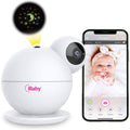 iBaby M8 2K Smart Baby Monitor, 355° Pan 110° Tilt and 2-Way Talk (Refurbished) by DailySale