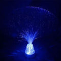 Ice Fiber Optic Light with Color-changing Crystal Base by DailySale