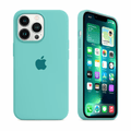 iPhone Silicone Case (Ice Sea Blue) by Vogueen