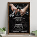 I'd Find You And I'd Choose You Couple Sign by Tailored Canvases