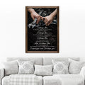 I'd Find You And I'd Choose You Couple Sign by Tailored Canvases