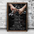 I'd Find You And I'd Choose You Couple Sign by Tailored Canvases