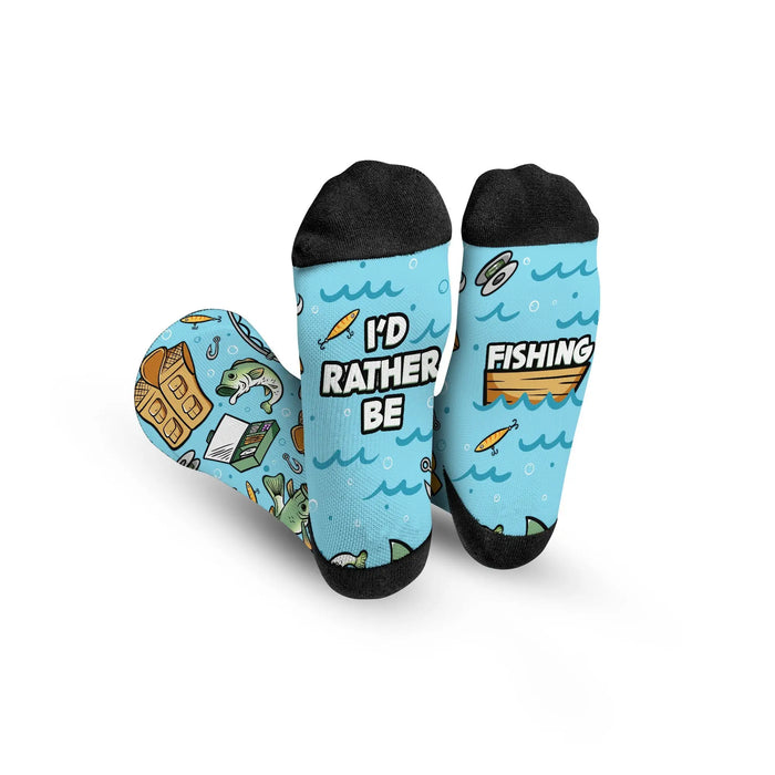 I'd Rather Be Fishing by Rock 'Em Socks