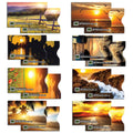 RFID Blocking Sunsets Credit Card Sleeves - 16 Pack by ID Stronghold