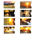RFID Blocking Sunsets Credit Card Sleeves - 8 Pack by ID Stronghold