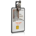 All Metal Magnetic Badge Holder - RFID Secure Badge Holder Genesis™ with BloxProx™ by ID Stronghold