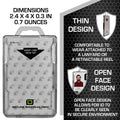 Secure Badge Holder DuoLite ® Vertical 2 ID Card Holder by ID Stronghold