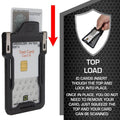 Secure Badge Holder Classic with BloxProx™ - Protects 125Khz HID Prox 1 ID Card Holder by ID Stronghold