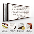 If You Got A Dream Bedroom Sign II by Tailored Canvases