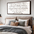 If You Got A Dream Bedroom Sign II by Tailored Canvases
