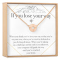 If You Lose Your Way Necklace by Dear Ava