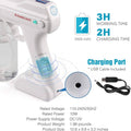 IFLOVE Disinfectant Electrostatic Sprayer Handheld Nano Atomizer by DailySale