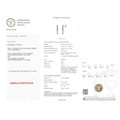 IGI Certified 0.97 Ct Multi Color Unheated Sapphire and Diamond 14K Yellow Gold Zigzag Drop Earrings by Fine Color Jewels