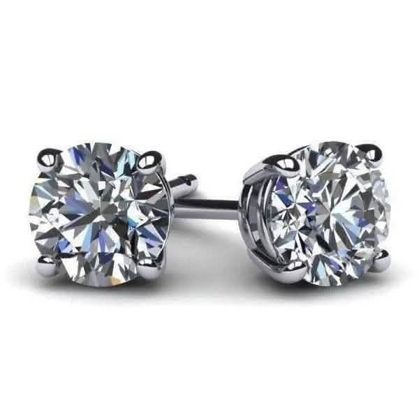 IGI Diamond Engagement Earrings VS1 D Round 4.34 Carat Lab Created Eye Clean by DailySale