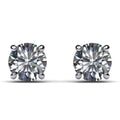 IGI Diamond Engagement Earrings VS1 D Round 4.34 Carat Lab Created Eye Clean by DailySale