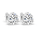 IGI, F/VS1, 3 CT Solitaire Lab-Grown Round Diamond Studs Earring 950 Platinum by DailySale