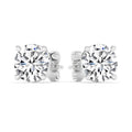 IGI, F/VS1, 4 CT Solitaire Lab-Grown Round Diamond Studs Earring, 950 Platinum by DailySale