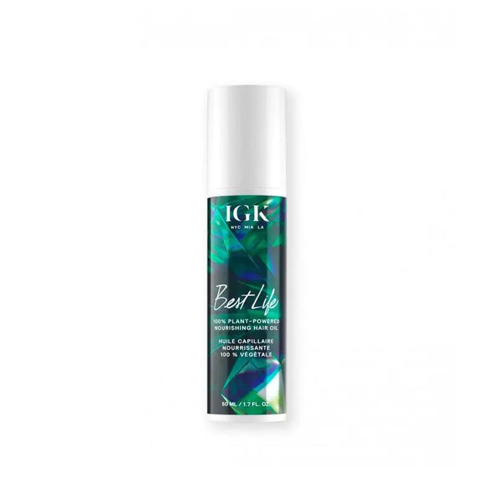 IGK Best Life 100% Plant-Powered Nourishing Hair Oil 1.4oz by The Warehouse Salon