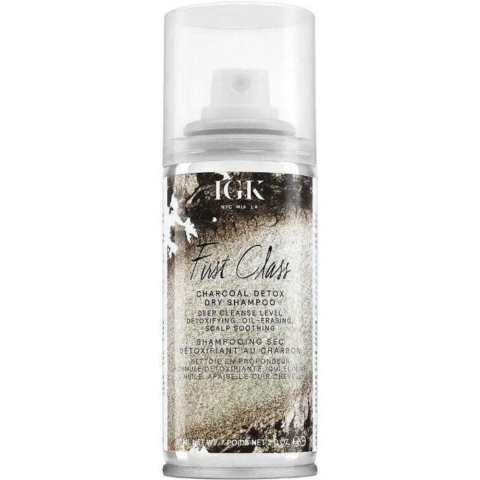IGK FIRST CLASS Charcoal Detox Dry Shampoo 11 oz by The Warehouse Salon