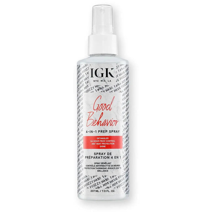 IGK GOOD BEHAVIOR 4-in-1 Prep Spray 7oz by The Warehouse Salon