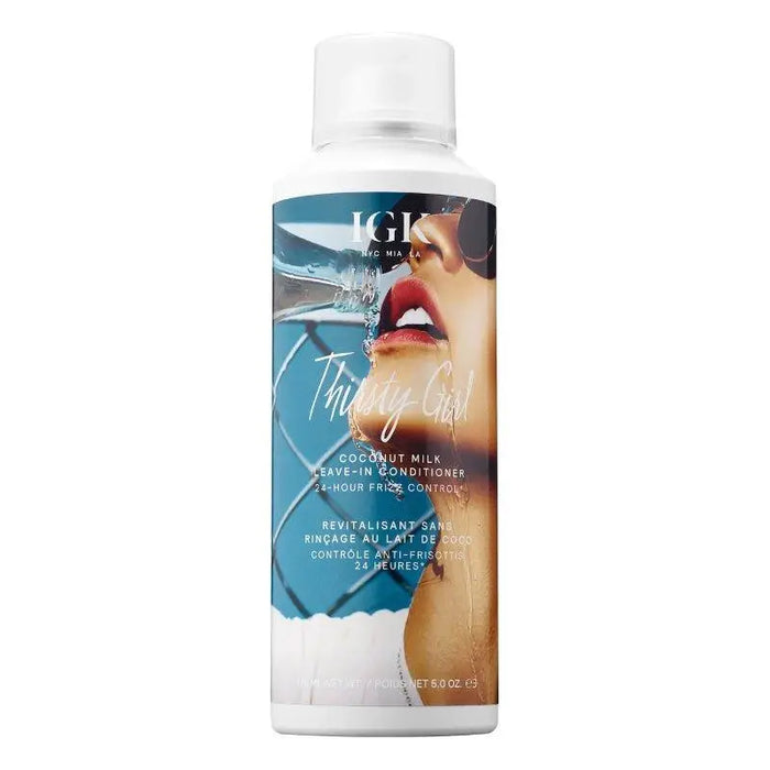 IGK Thirsty Girl Coconut Milk Leave-In Conditioner 5oz by The Warehouse Salon