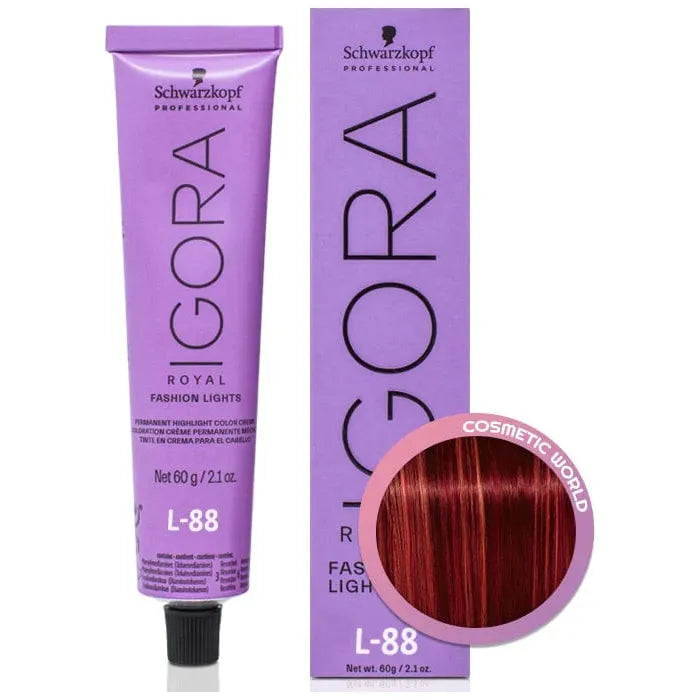 Schwarzkopf Igora Royal Fashion Lights Hair Color L-88 2.1oz by Pasteur Pharmacy