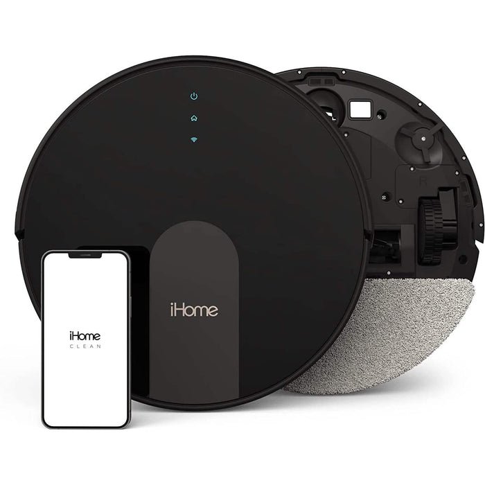 iHome AutoVac Eclipse G 2-in-1 Robot Vacuum and Mop (Refurbished) by DailySale