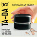 iJoy Ta-Da Battery Powered Mini Desktop Vacuum Cleaner by DailySale